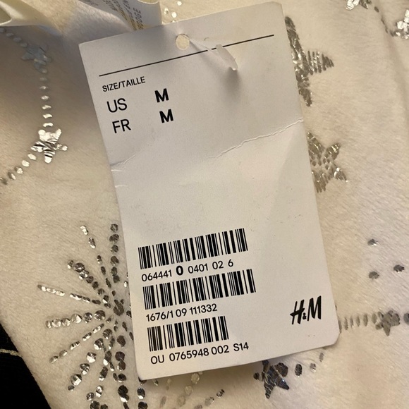 H&M Basics Black and White Jumpsuit - Size Medium - Picture 2 of 5